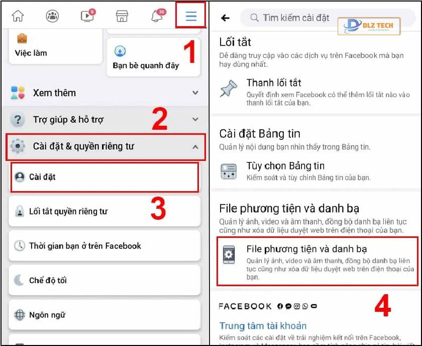 Cách đăng ảnh facebook không bị mờ trên điện thoại Android