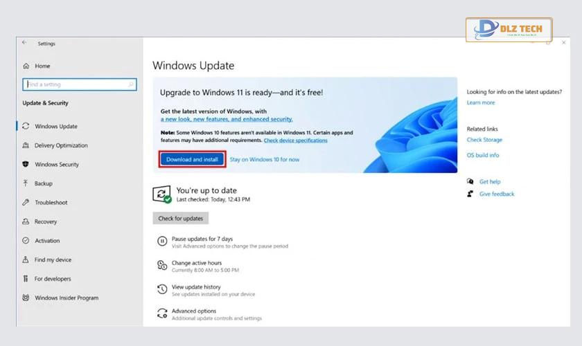 Quá trình tải và cài đặt Windows 11