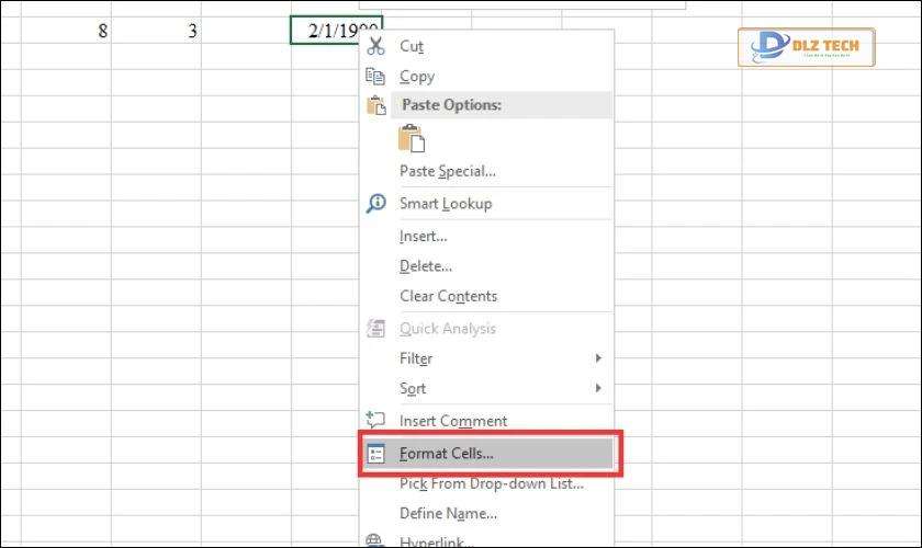 lỗi định dạng khi dùng phép tính division excel