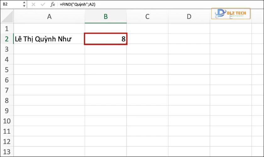 kết quả hàm find