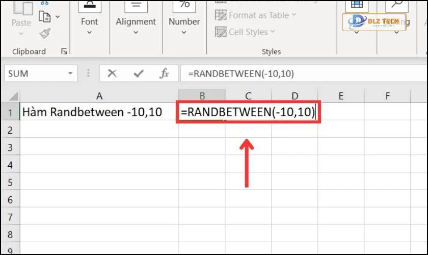 Hướng dẫn random số nguyên trong khoảng với hàm RANDBETWEEN