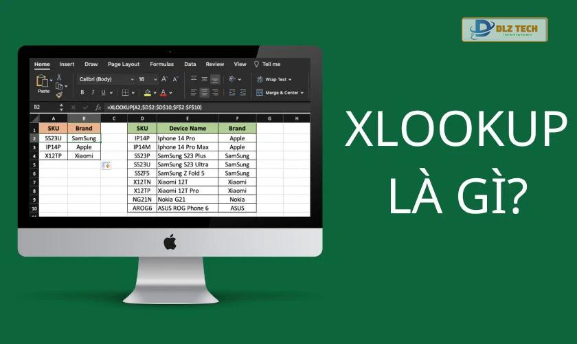 hàm xlook trong excel là gì