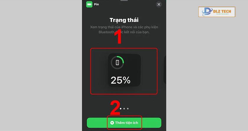 Cách làm hiển thị phần trăm pin trên iPhone cũ