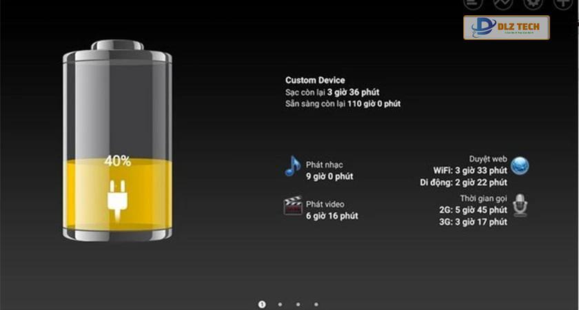 Hiển thị phần trăm pin trên iphone bằng phần mềm