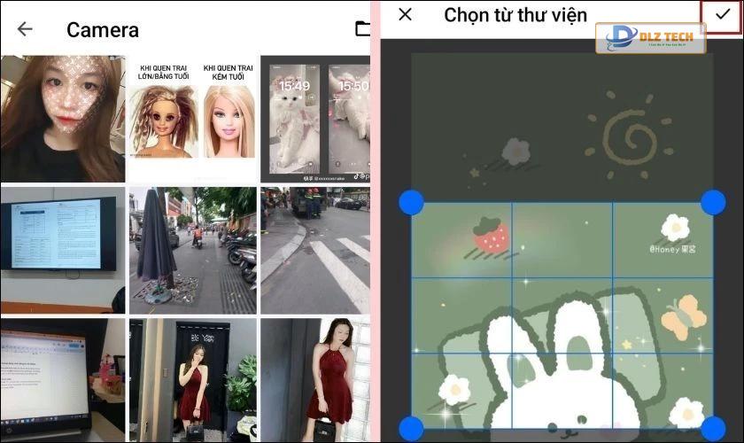 Điều chỉnh hình ảnh phù hợp