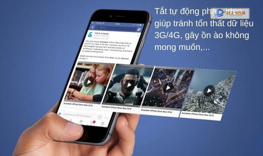 Tại sao nên tắt chế độ tự phát video trên Facebook?