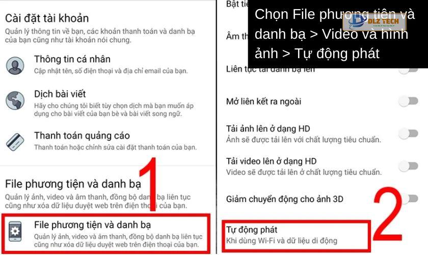 Mục Video và ảnh