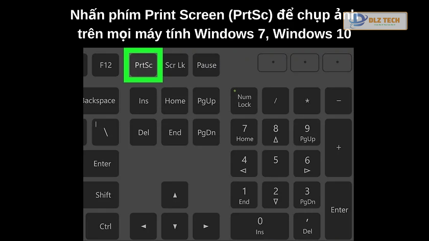 cách chụp màn hình máy tính bằng print screen