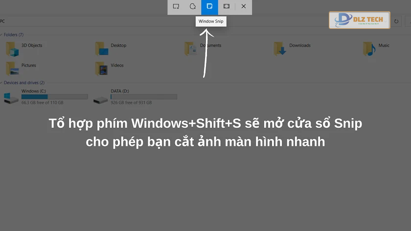 Hướng dẫn cách chụp một phần màn hình máy tính Windows 10