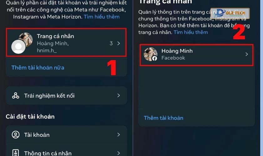 cách sửa link facebook trên iphone