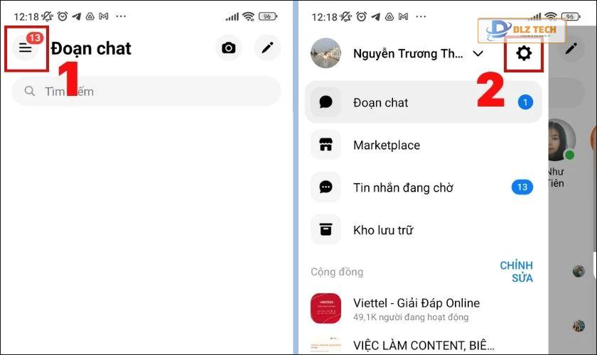 cách đổi link facebook trên các thiết bị android