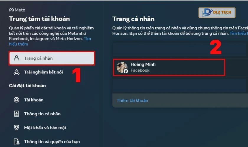 hướng dẫn đổi link facebook trên máy tính