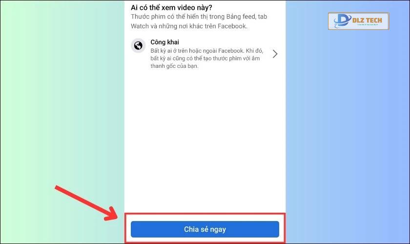 chia sẻ video lên reels