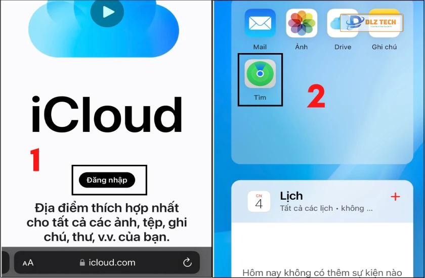 cách sử dụng find my iphone trên icloud