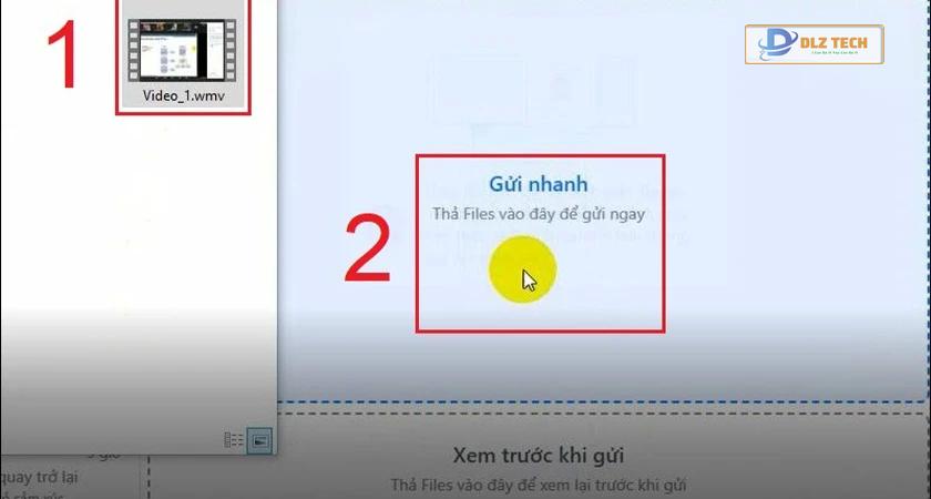 gửi video dung lượng lớn trên zalo qua điện thoại, máy tính