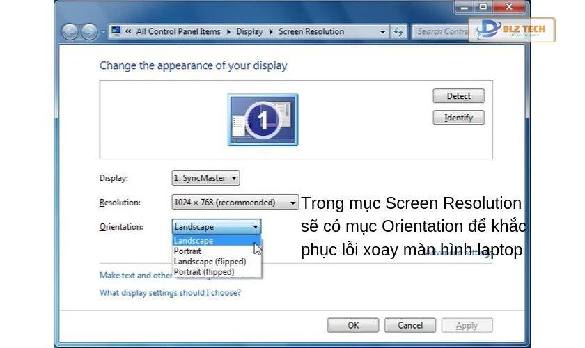 Hướng dẫn sửa màn hình laptop trên Windows 7, 8