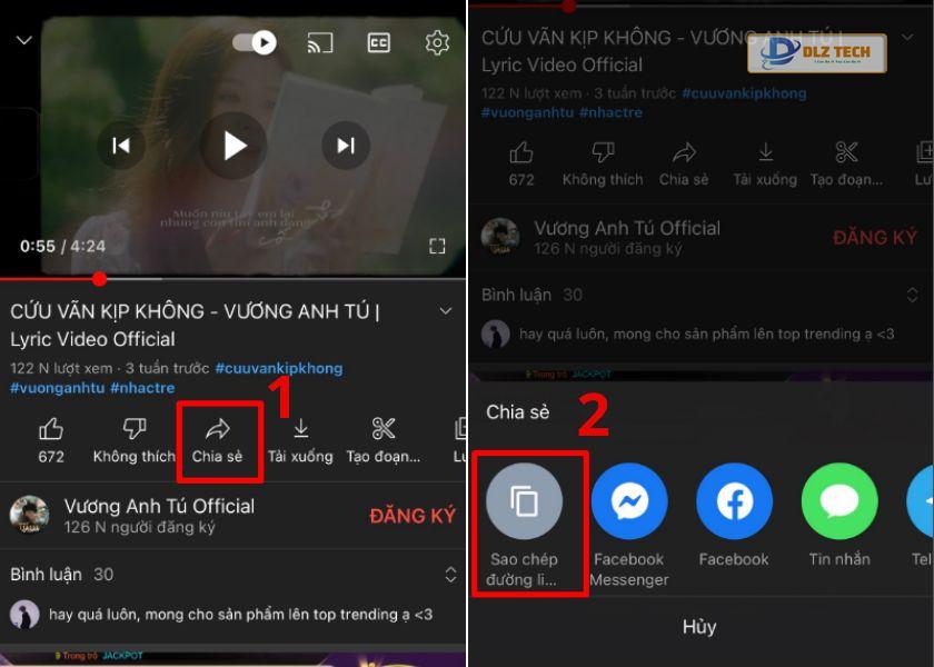 chuyển nhạc Youtube sang Capcut