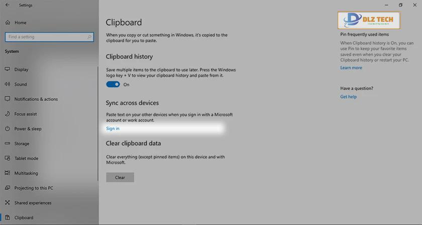Đồng bộ Clipboard trên máy tính