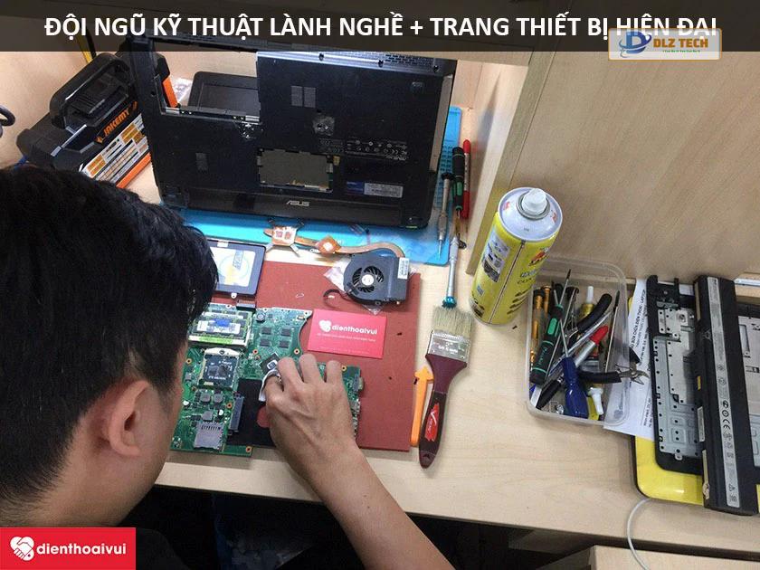 Đến Dlz Tech thay cell pin laptop với đội ngũ kỹ thuật chuyên nghiệp