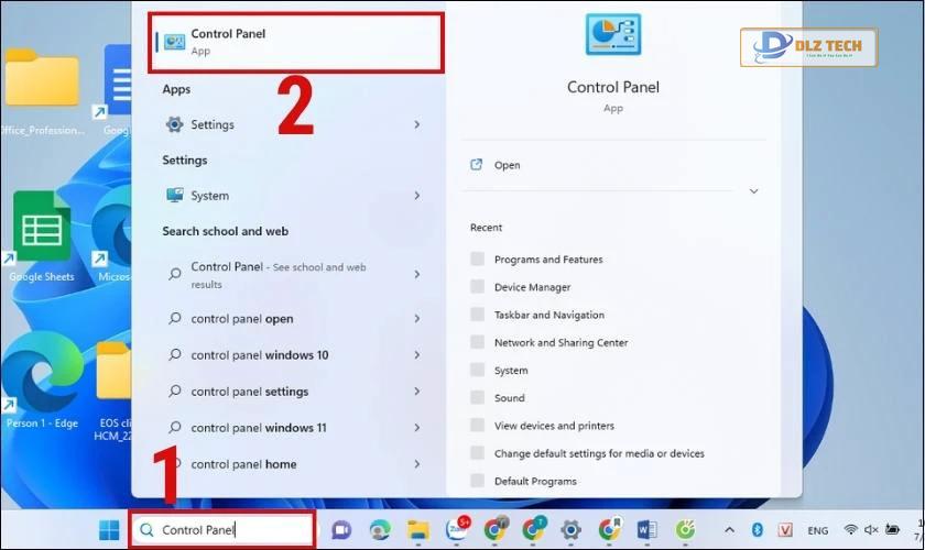 Cách xóa ứng dụng trên laptop từ Control Panel