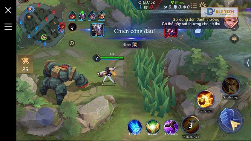 Điểm nổi bật của bản Liên Quân Mobile Online Lite