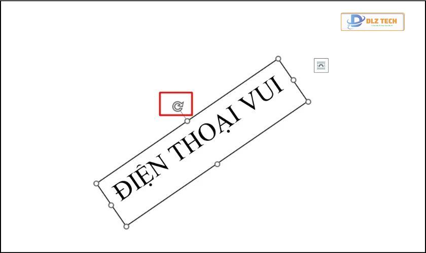 cách xoay ngang chữ trong word