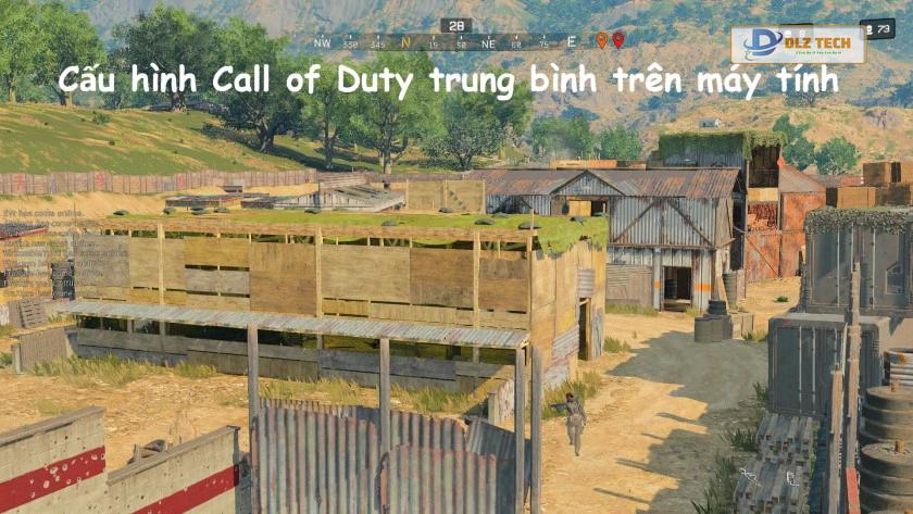 Cấu hình chơi Call of Duty Warzone trung bình trên máy tính