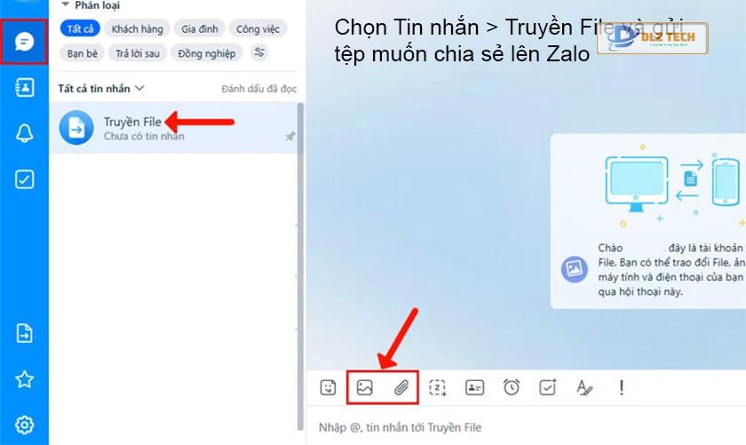 Chia sẻ tài liệu entre các thiết bị