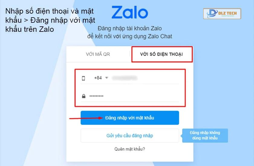 Đăng nhập bằng số điện thoại