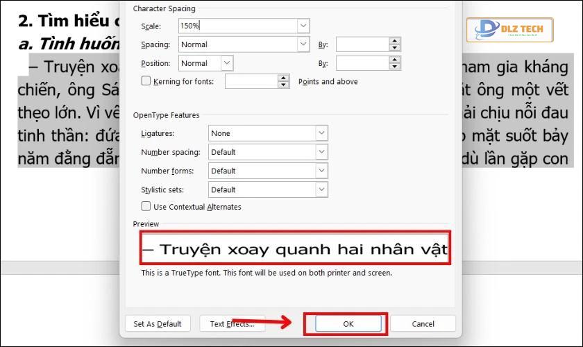 Xem trước nội dung bằng tính năng Preview