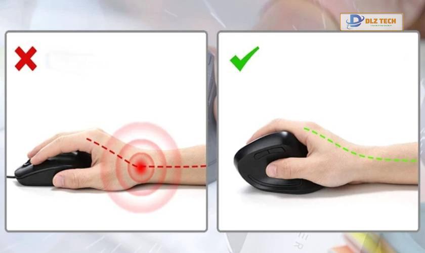 Sự khác biệt giữa chuột công thái học và chuột thường