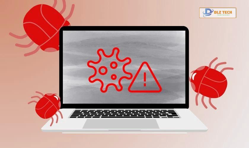 Lỗi chuột laptop do virus