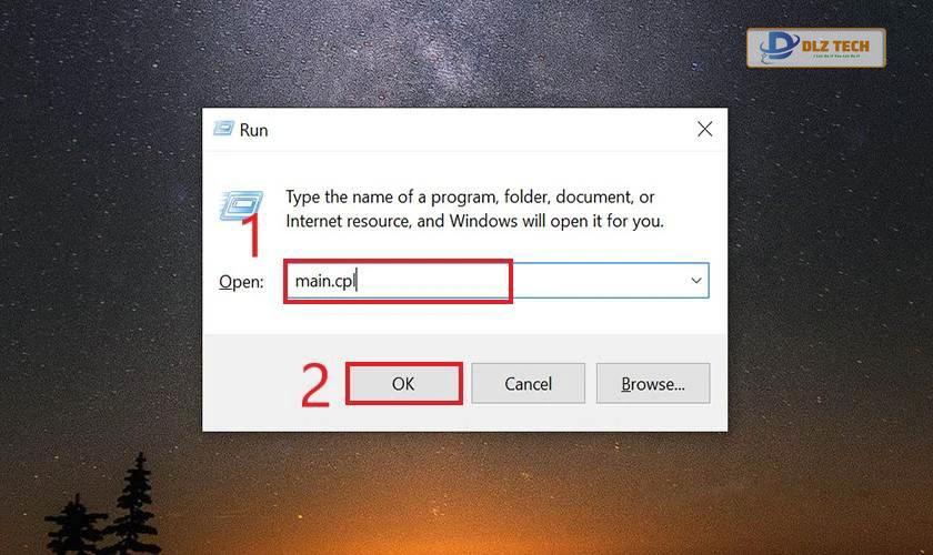 Mở chuột laptop Dell bị khóa