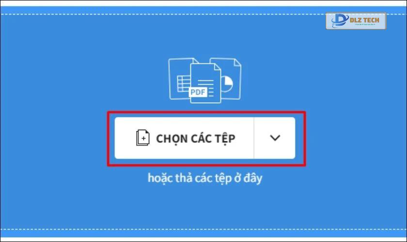 Nhấn vào mục chuyển đổi từ Word sang PDF