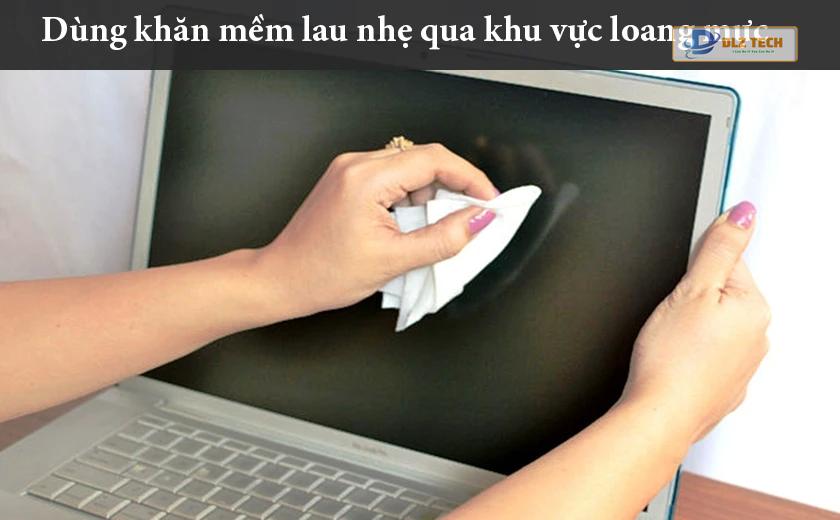 Có thể sửa được màn hình bị chảy mực hay không