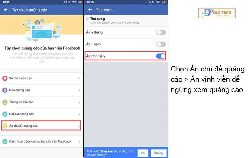 Hướng dẫn chặn quảng cáo Facebook