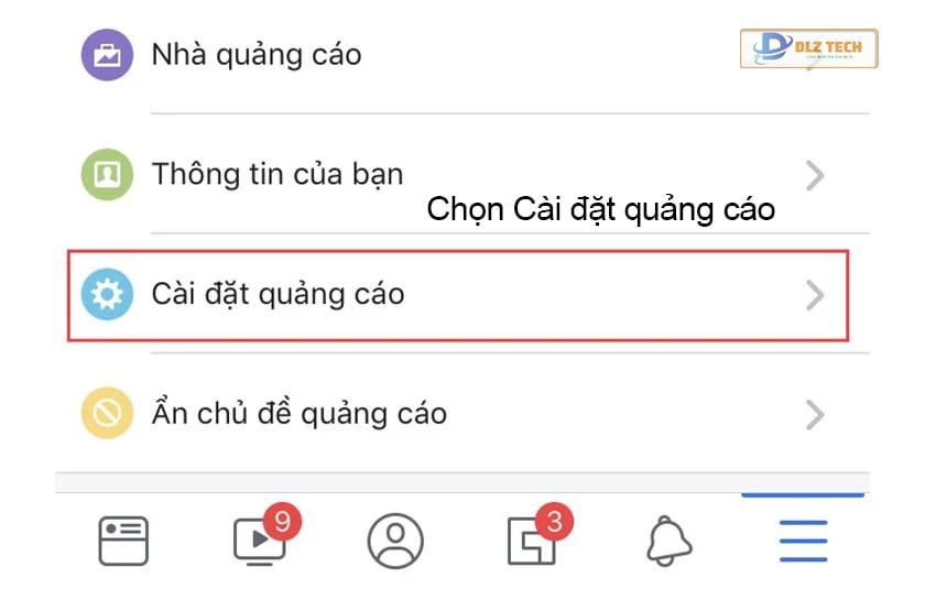 Chặn quảng cáo Facebook trên iPhone