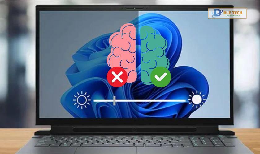 Sử dụng laptop có màn hình tối mờ tăng nguy cơ giảm trí nhớ