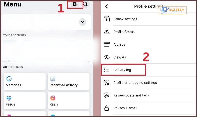 Cách xem người lạ xem story Facebook trên điện thoại