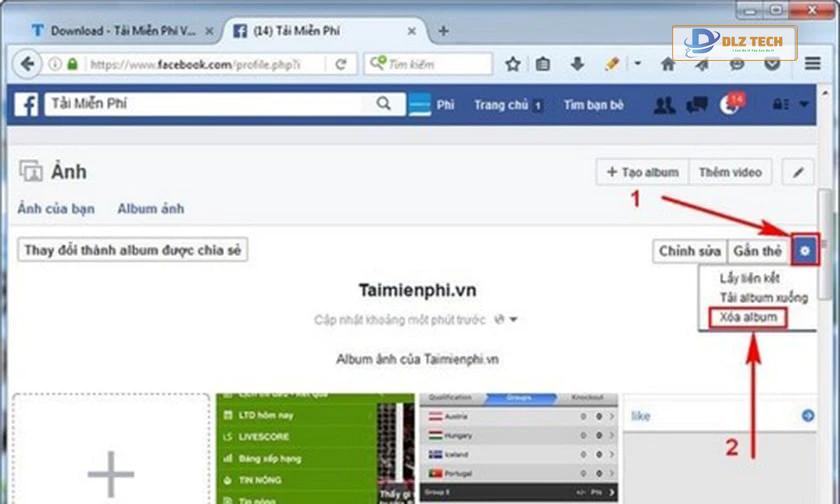 Xoá bằng máy tính