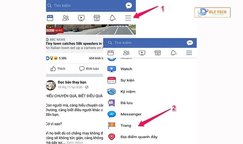 Cách xóa trên fanpage