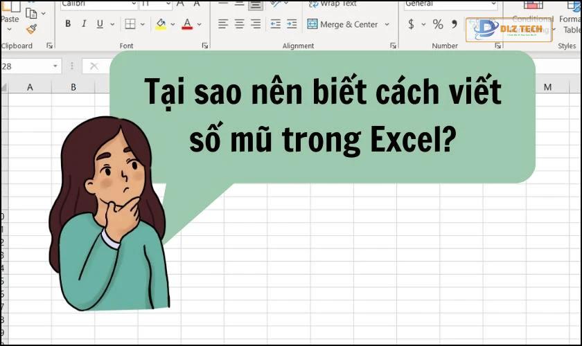 Lợi ích khi biết cách viết số mũ trong Excel bằng phím tắt