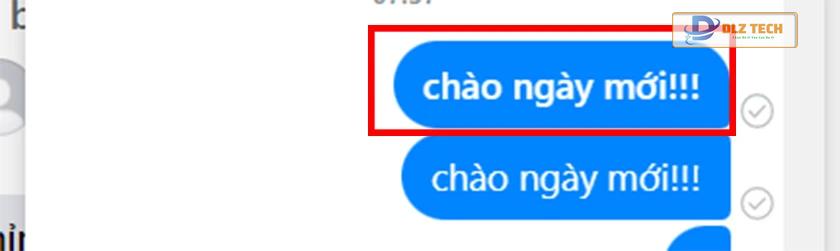 Cách thực hiện viết chữ in đậm trên Messenger