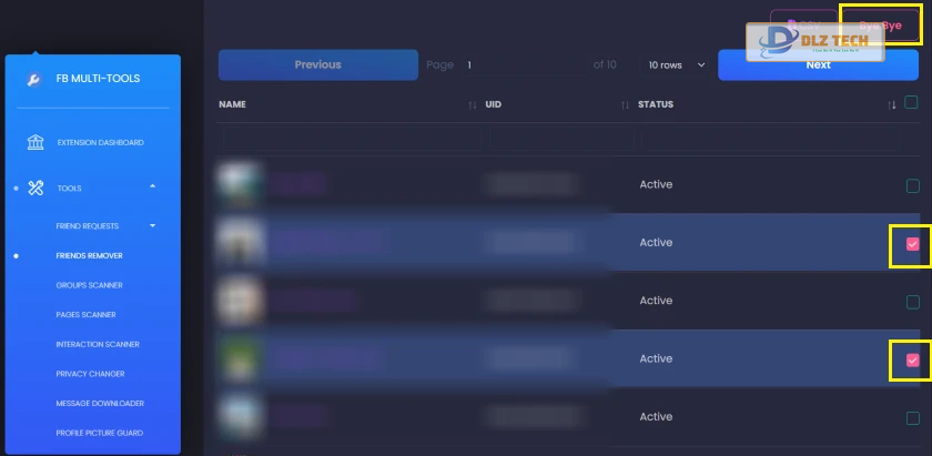 Cách unfriend Facebook hàng loạt bằng tiện ích Multiple Tools for Facebook