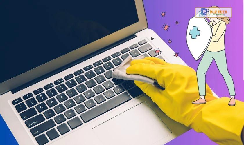 Vì sao cần phải vệ sinh bàn phím MacBook?