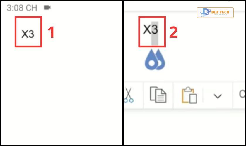 Hướng dẫn viết số mũ trong Word trên điện thoại