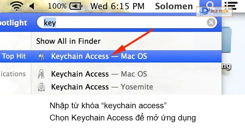 Cách xem lại mật khẩu Wifi trên Macbook đơn giản