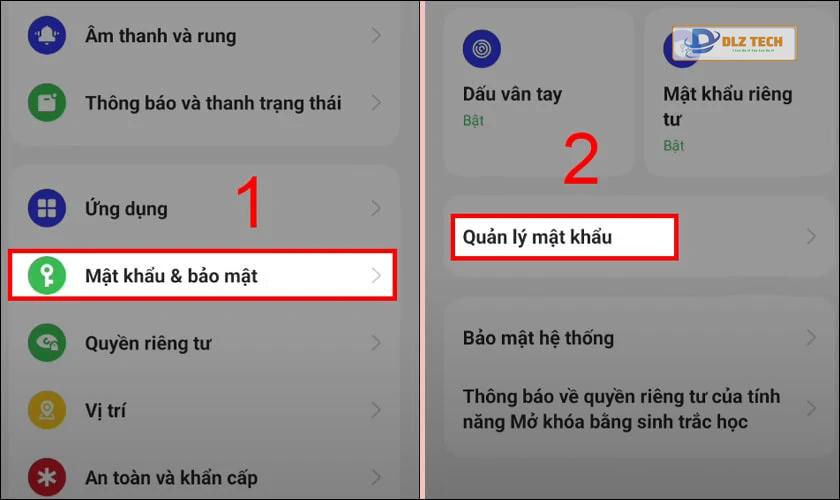 Cách xem mật khẩu Facebook trên Samsung