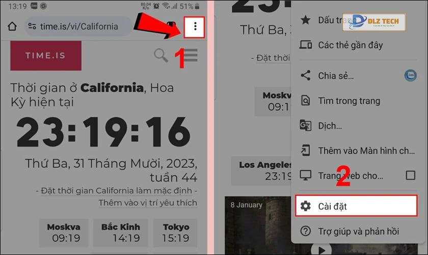 Cách xem mật khẩu Facebook trên Chrome Android