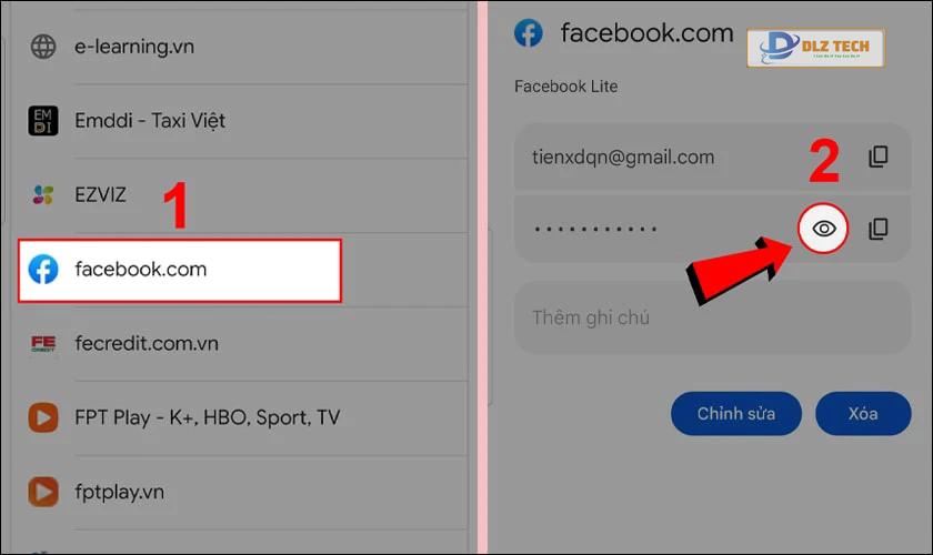 Tìm ứng dụng Facebook trên Chrome